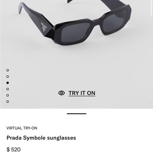 Prada Symbole Sunglasses - Picture 7 of 8
